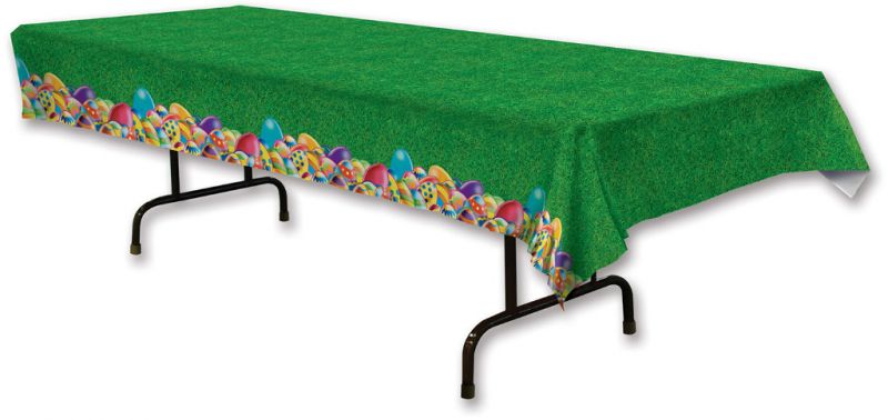Easter Egg Table Cover - 54" X 108"
