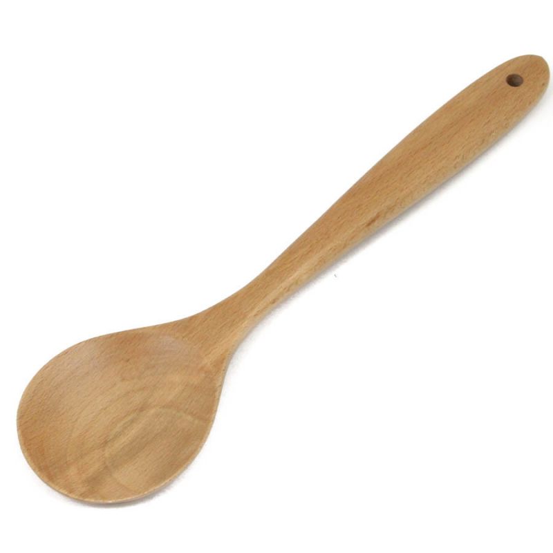 12" Wooden Spoon, Solid