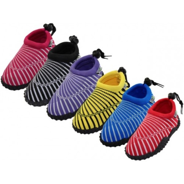 Children's Sea Shell Print Water Shoes - Sizes 11-3
