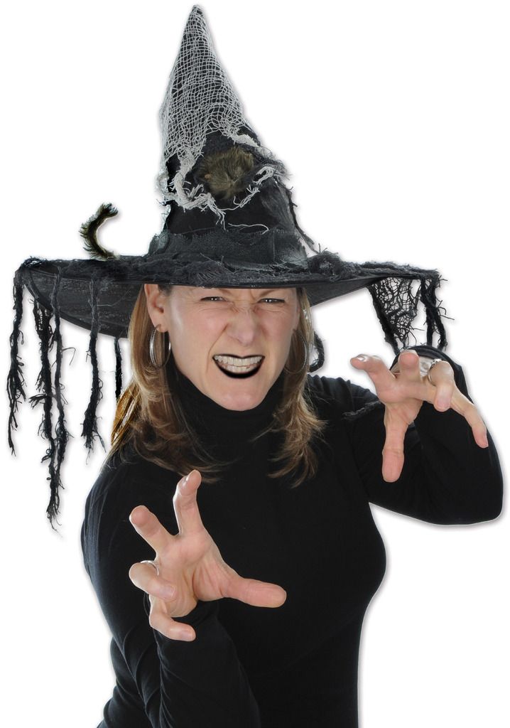 Witch Hat With Rat