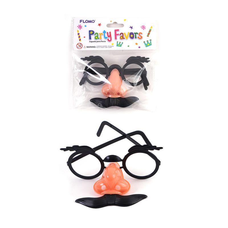 Novelty Nose Glasses Party Favor - 4 Pack