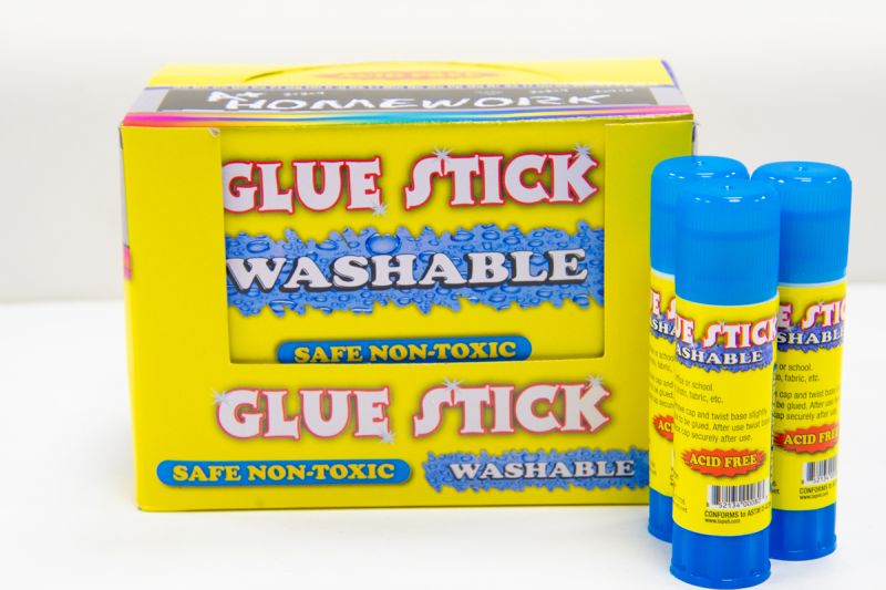 White Glue Sticks - Washable, 0.28 Oz