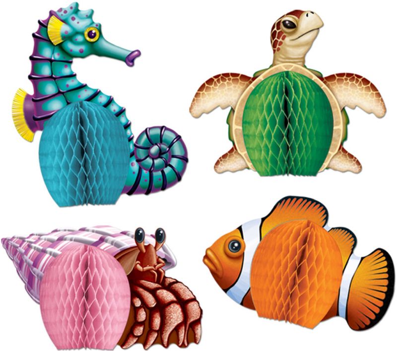 Sea Creatures Mini Centerpieces