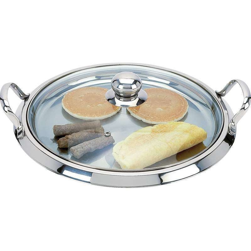 Stovetop Griddles - 14", Stainless Steel