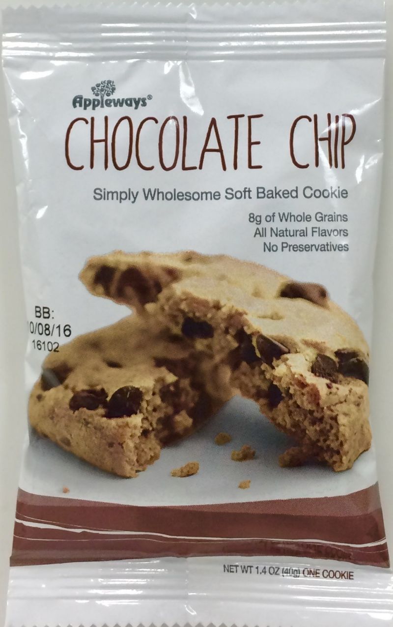 Simply Wholesome Soft Baked Chocolate Chip Cookie 1.4 Oz