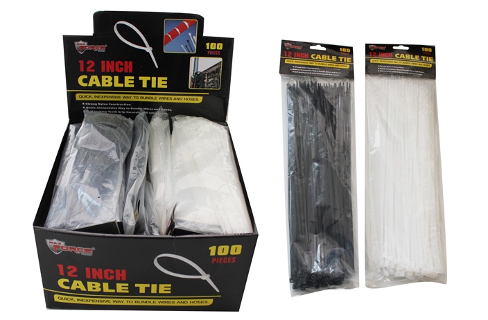 12" 100 Piece Cable Tie