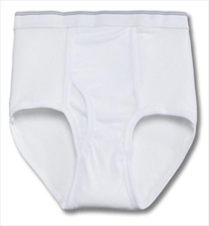 Cotton Plus Men's Briefs - White, 4Xl