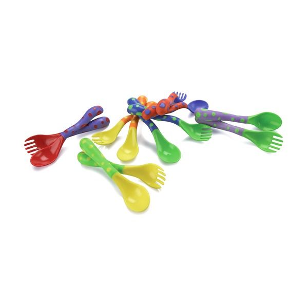 Nuby Spoon And Fork Set - 4 Pack