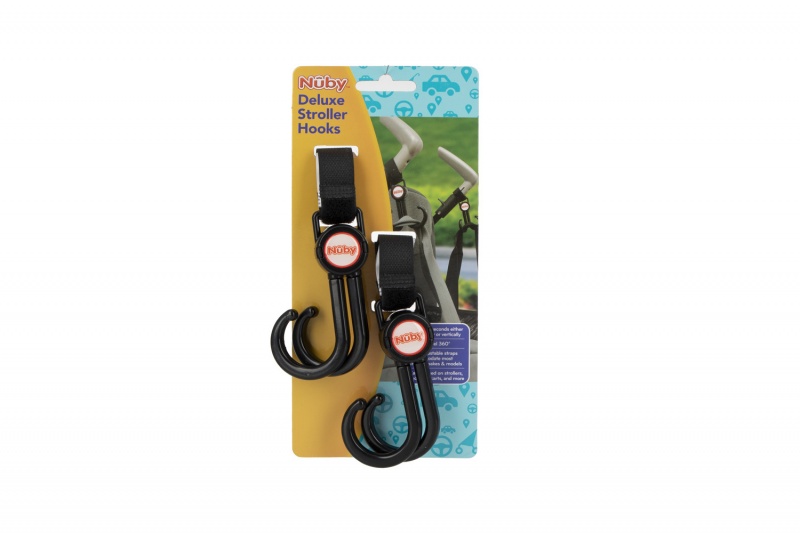 nuby stroller hooks