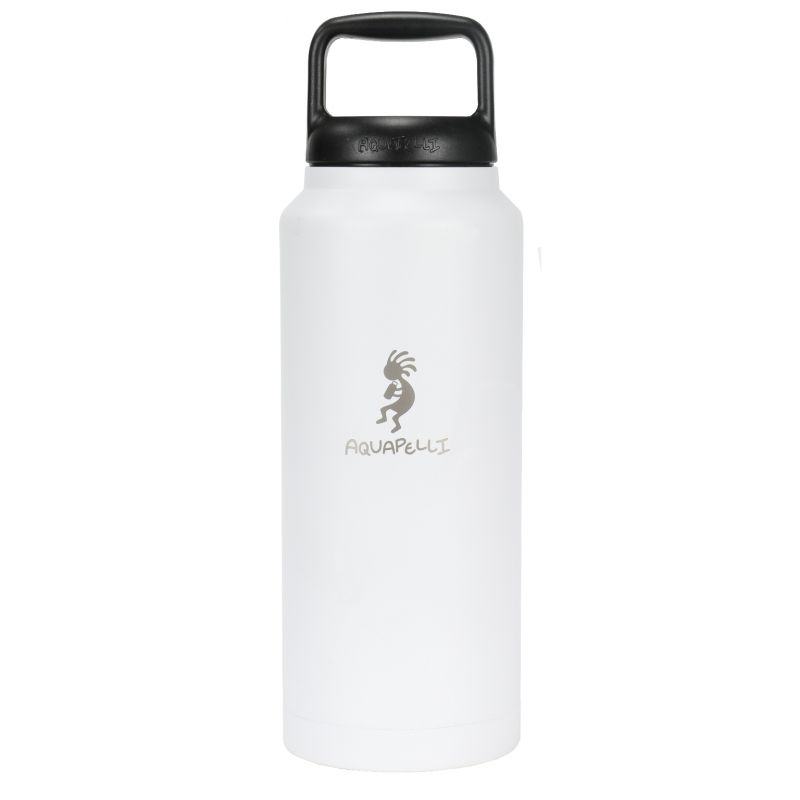 34 Oz Vacuum Insulated Water Bottle - White