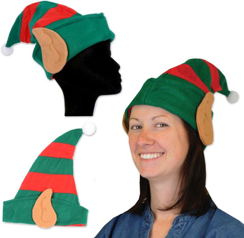 Elf Hat With Ears - Felt