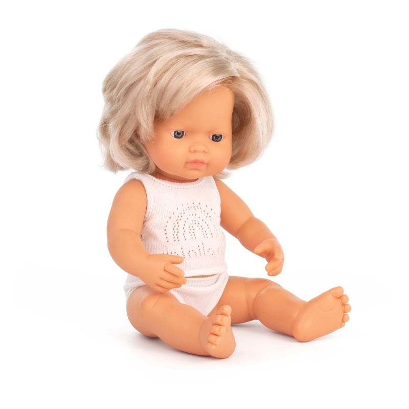 Girl Baby Dolls - 15", Blonde Hair