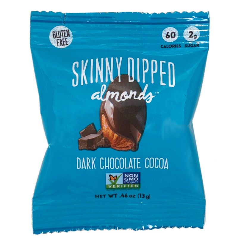 Skinny Dipped Almonds Dark Chocolate Cocoa 0.46 Oz