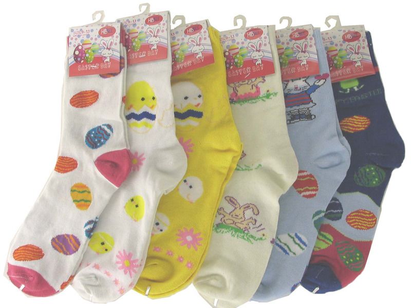 Assorted Easter Socks - Size 9-11