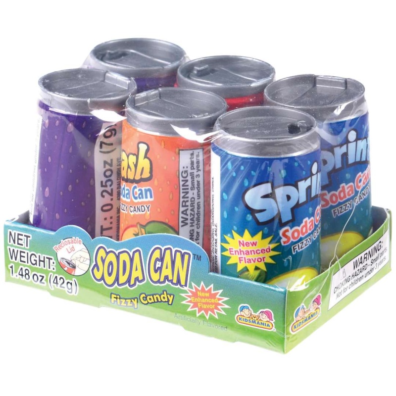 Soda Can Fizzy Candy