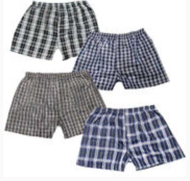 Men's Boxer Shorts - Plaid, S - Xl, 3 Pack