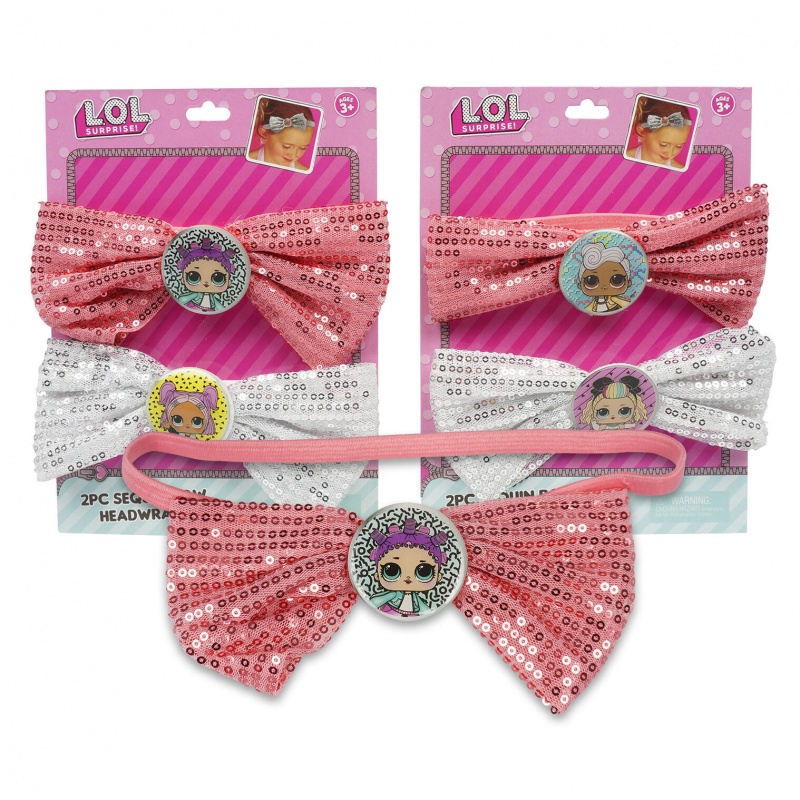 Lol Surprise! Sequin Bows - 2 Pack, Assorted, Ages 3+