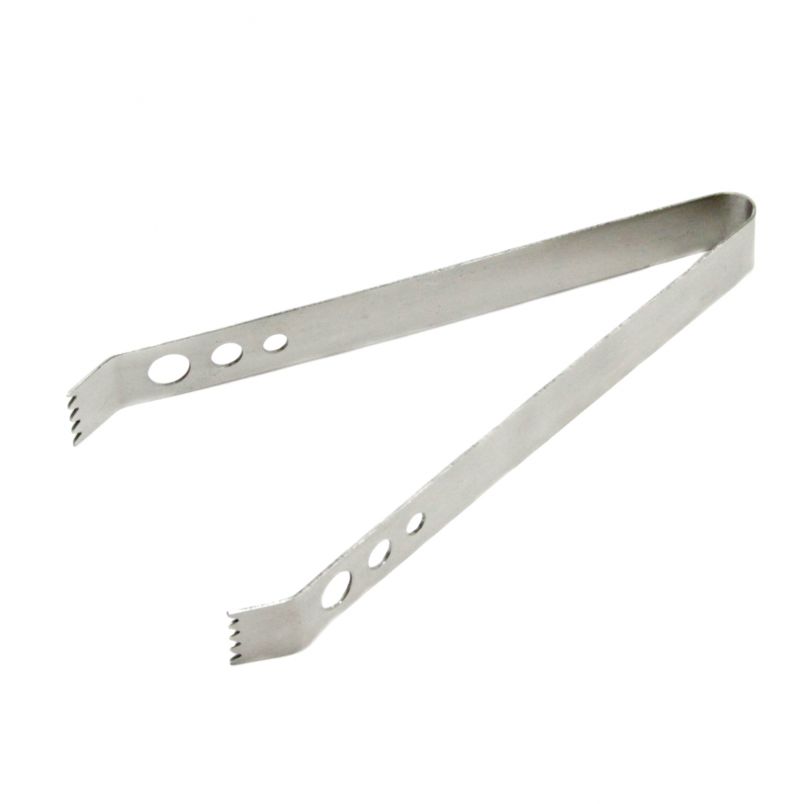 Stainless Steel Ice Tongs - 6.5"