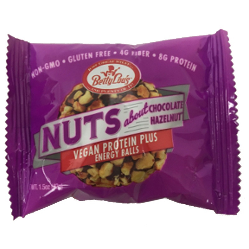 Nuts About Chocolate Hazelnut Energy Balls 1.5 Oz