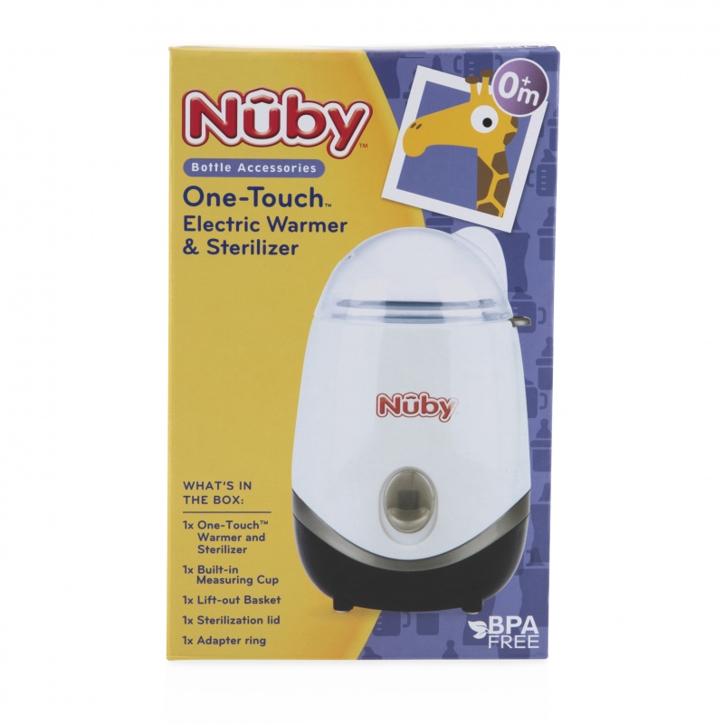 Nuby 2In1 Electric Baby Bottle Warmer Sterilizer
