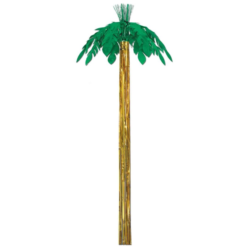 Palm Tree Decorations - Metallic