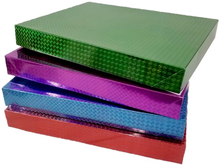 Holographic Gift Boxes, 4-Pack