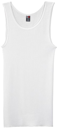 Cotton Plus A-Shirts - White, 4x