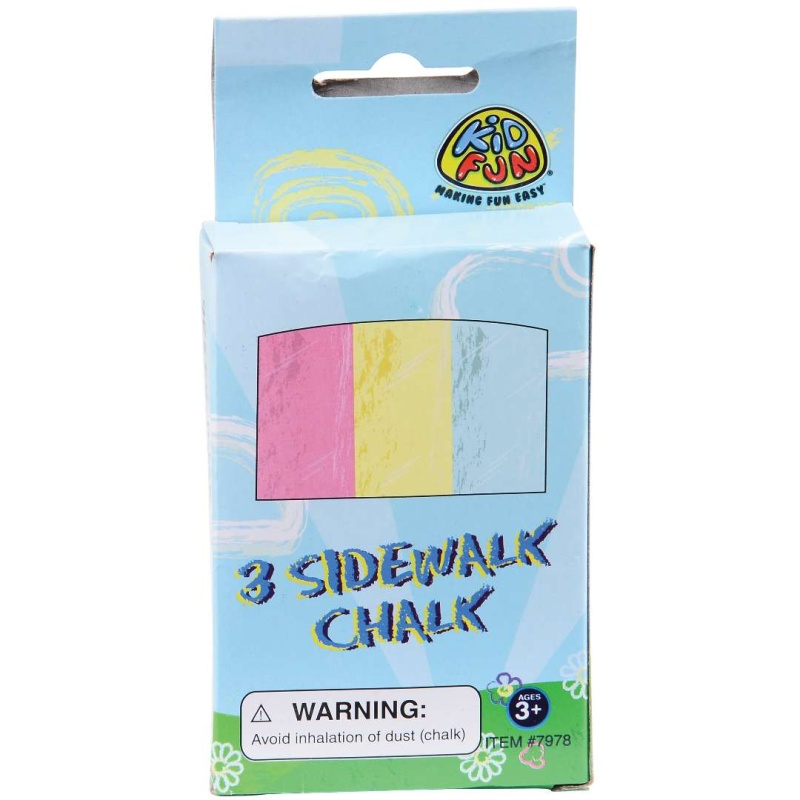 Sidewalk Chalk - 3 Pack