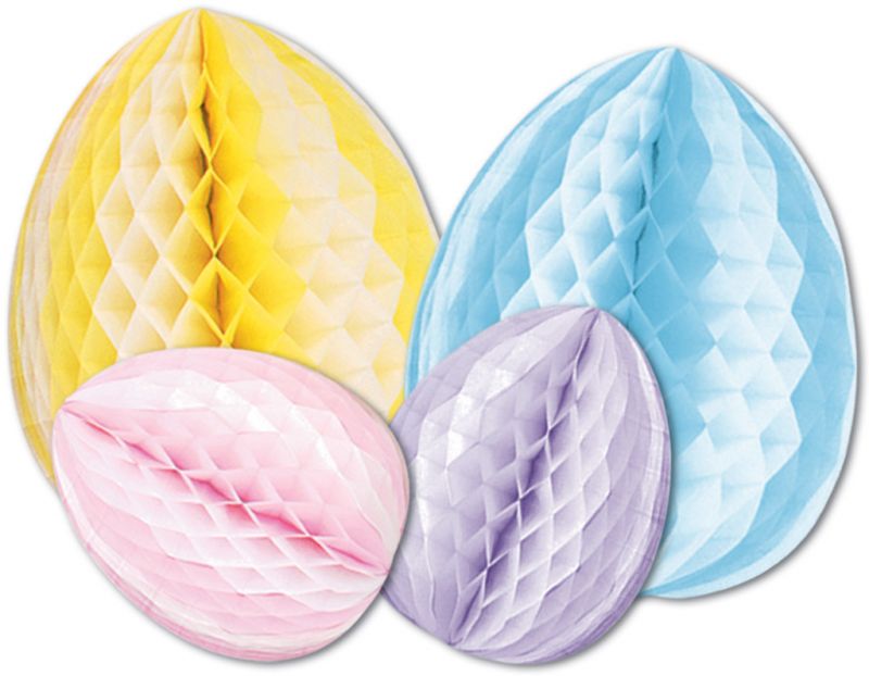 Tissue Eggs - Assorted Colors #21444