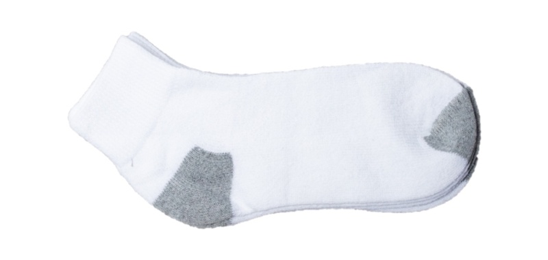 Adult Ankle Socks - White, Size 9-11, 3 Pack