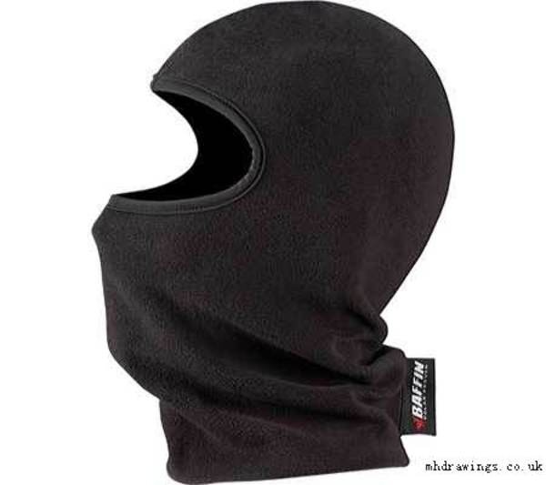 Fleece Balaclava Hooded Face Mask Neck Warmer