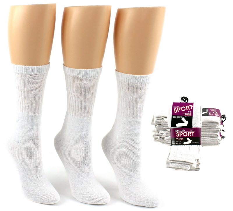 Women's Sport Tube Socks - Size 9-11