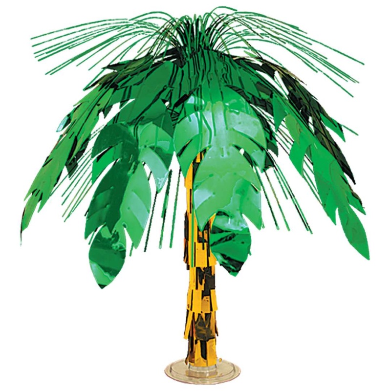Palm Tree Cascade Centerpiece - 18"