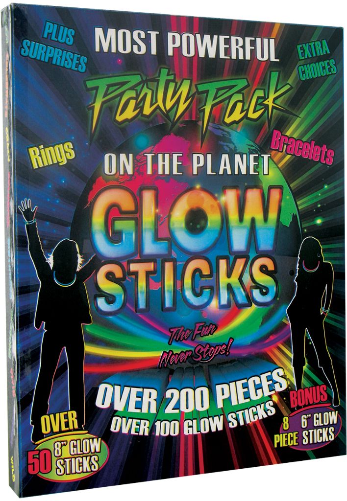 200 Plus Glow Sticks