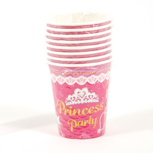 Princess Patterned Printed Cups