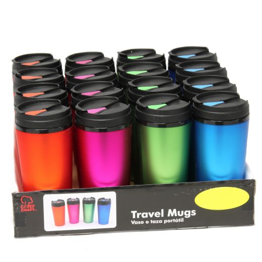 Assorted Travel Mugs 16 Oz