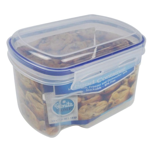 51 Oz Plastic Food Containers - Airtight Storage for Fresh Food