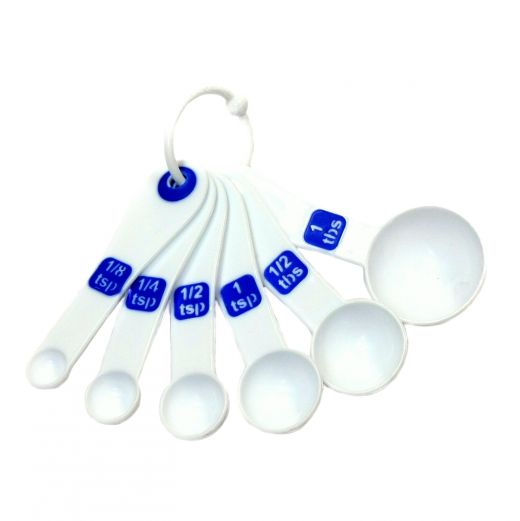 Measuring Spoon Sets - 6 Measurements, Large Print