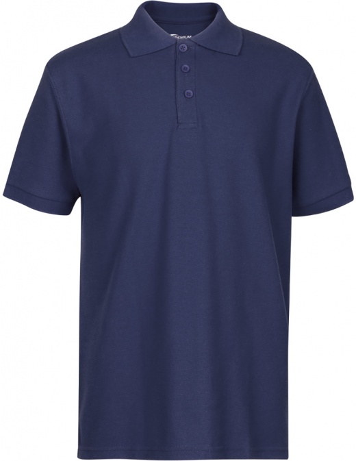 Men's Polo Shirts - Navy, Size Small