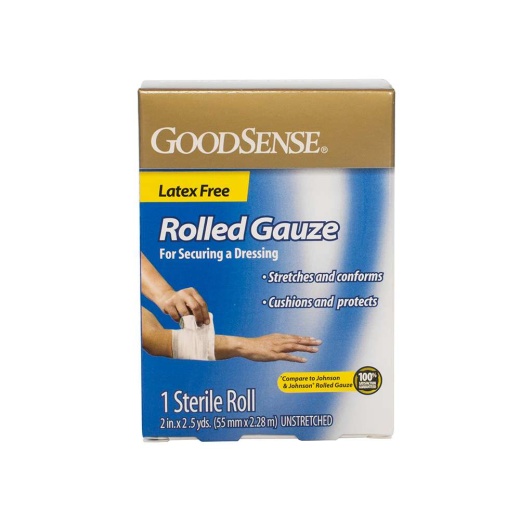 Sterile Rolled Gauze - 2" x 2.5 Yds