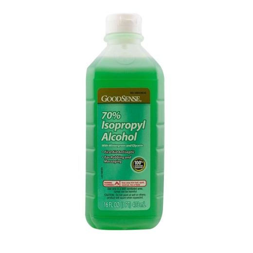 70% Isopropyl Alcohol 16 Oz with Wintergreen Glycerin