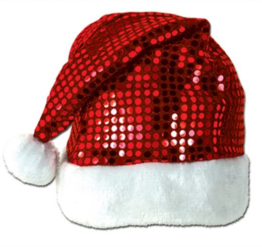 Sequins Santa Hats - One Size