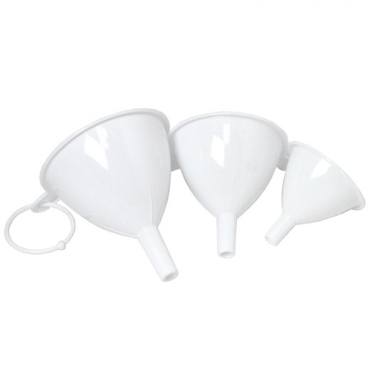 Funnel Sets - 3 Pieces, White