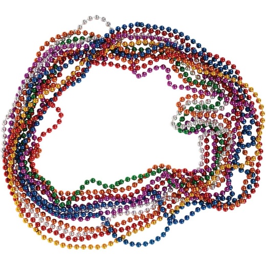 Metallic Bead Necklaces - Assorted