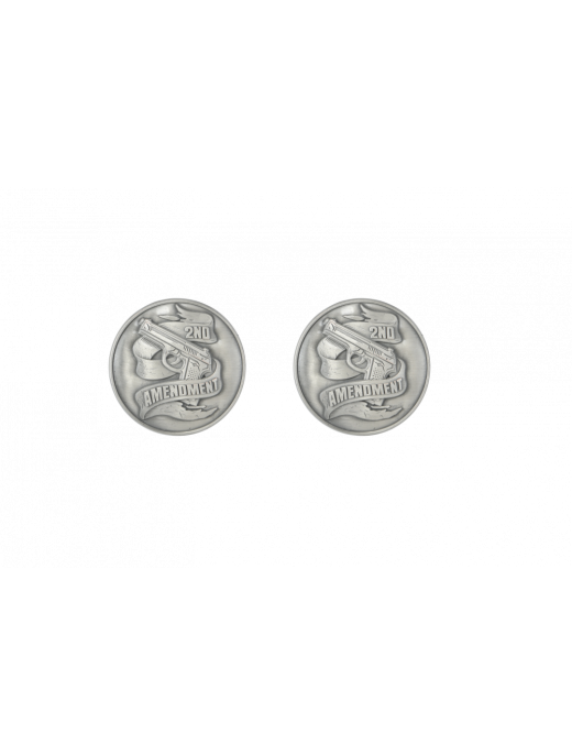 2nd Amendment Biker Pins