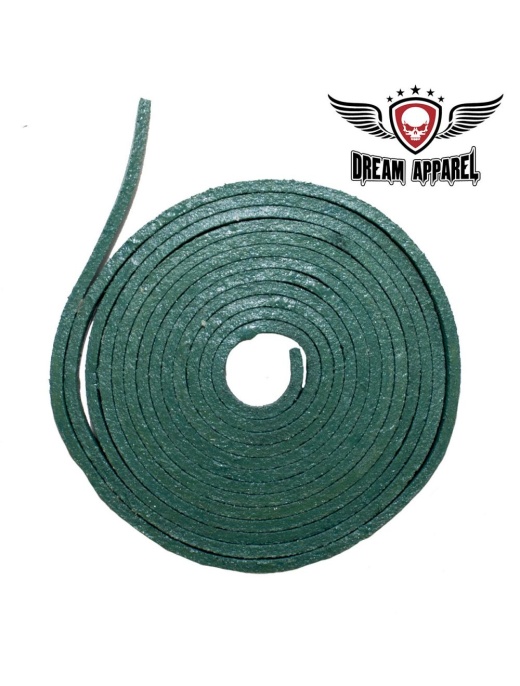 6' Feet Green Leather Laces - Endless Possibilities