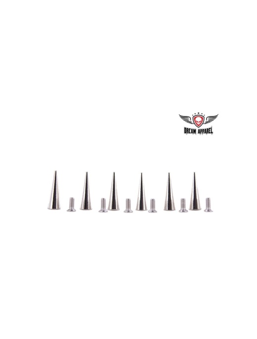 1" Conical Spikes - Add a Radical Touch to Your Novelty Helmet