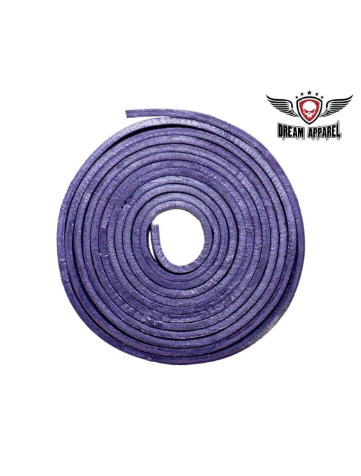 6' Feet Purple Leather Laces