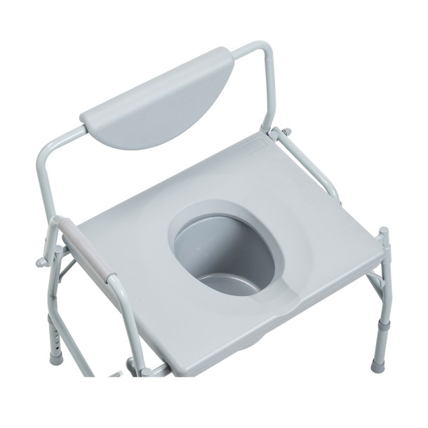 Deluxe Bariatric Drop-Arm Commode