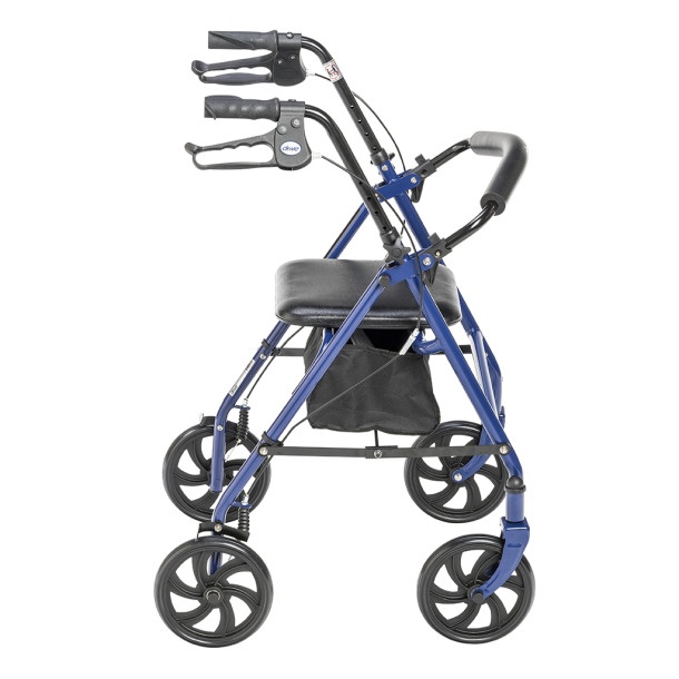 Durable 4 Wheel Rollator With 7.5" Casters